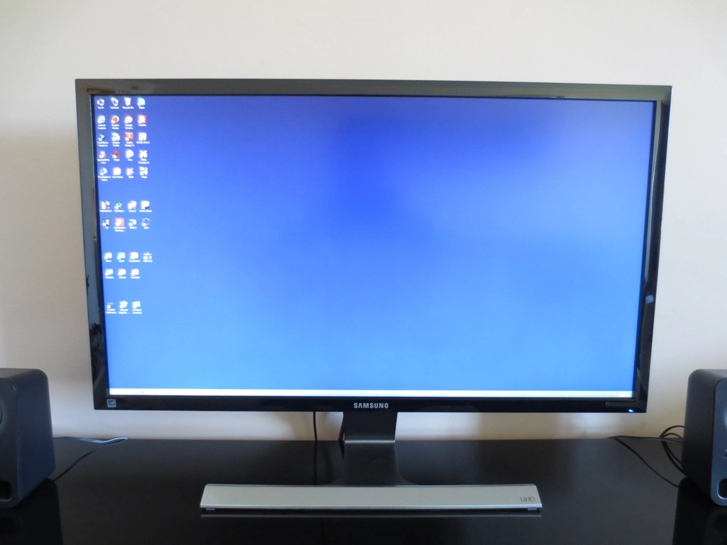 The UHD desktop at '125%' scaling