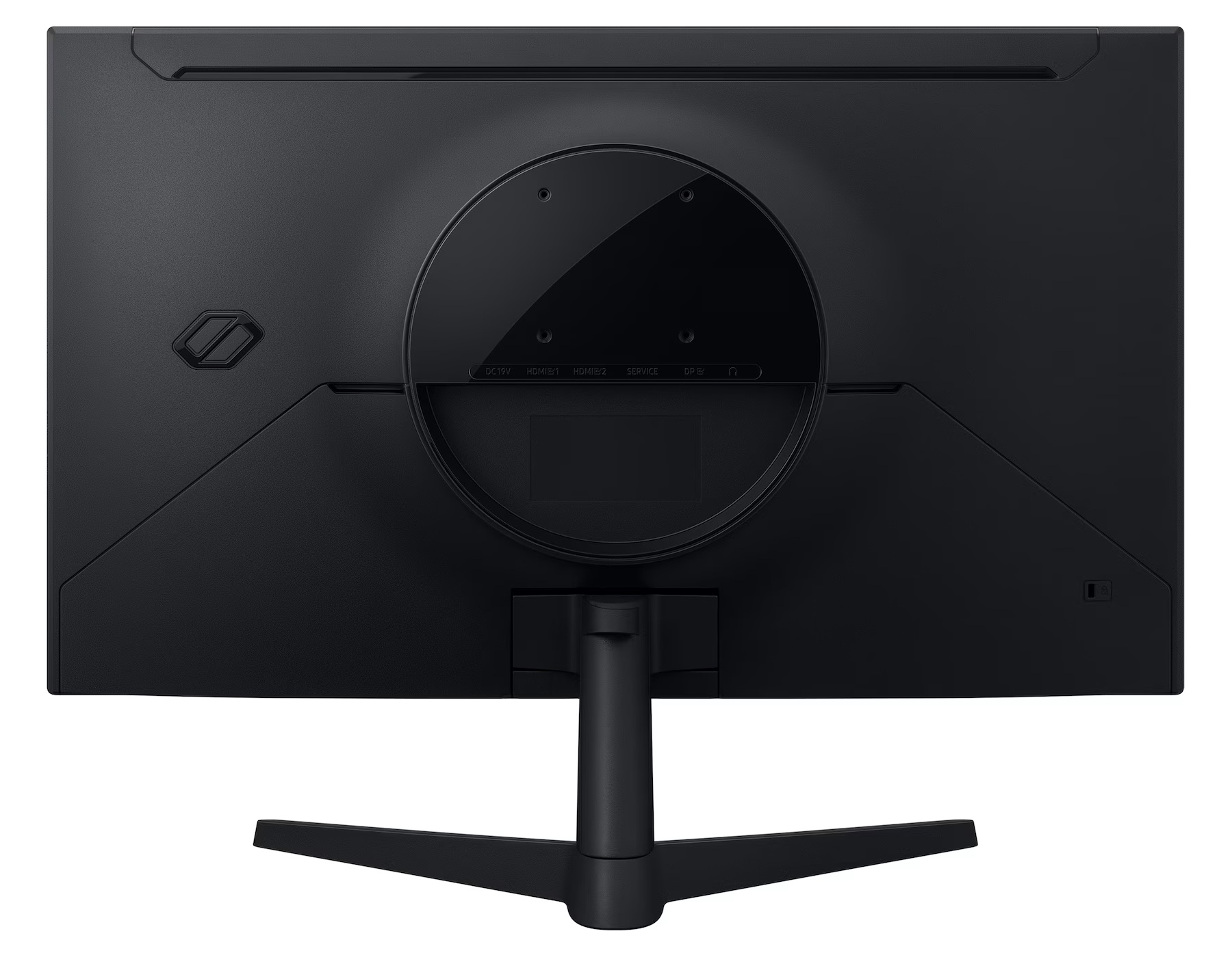 Tilt-only stand, VESA holes included