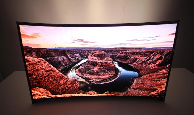 Samsung curved OLED TV