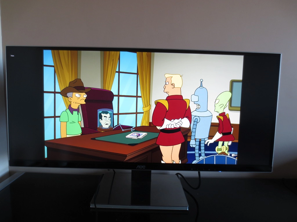 Futurama with aspect ratio maintained