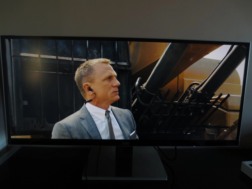 Skyfall filling the screen