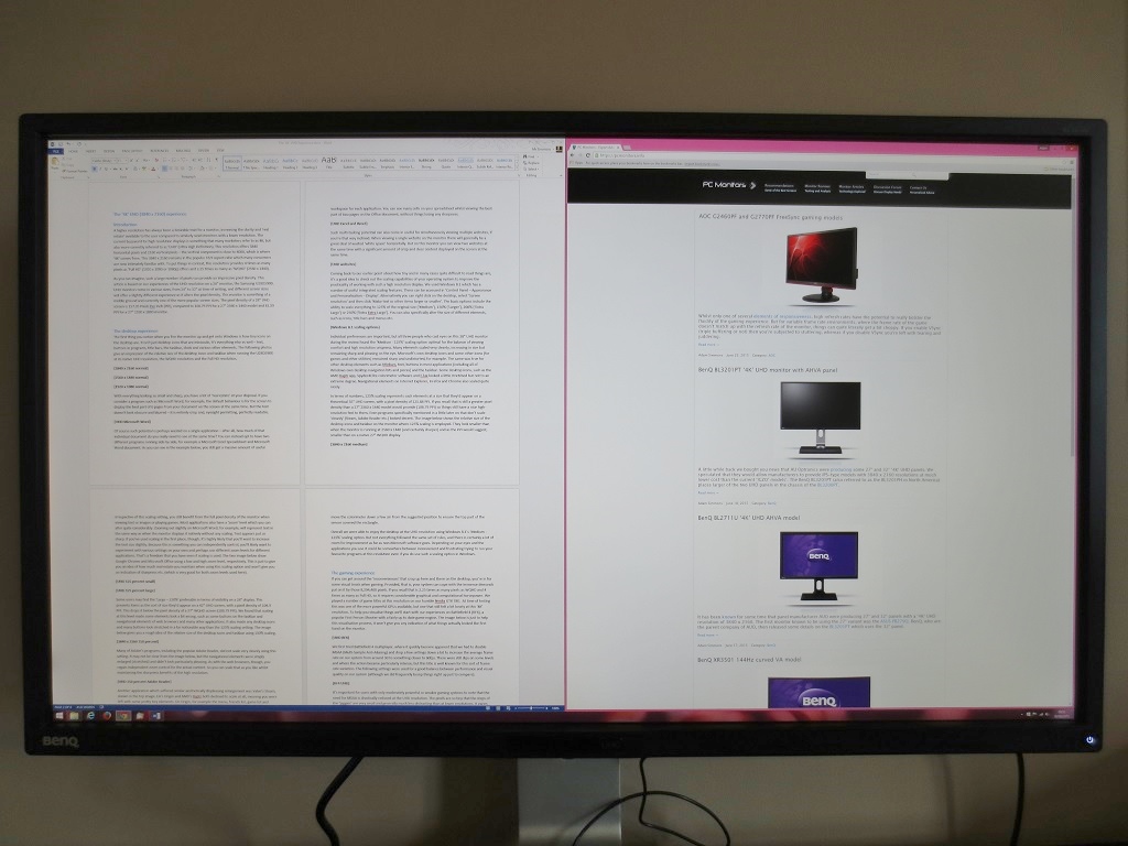 BenQ BL3201PT (BL3201PH) Review | PC Monitors