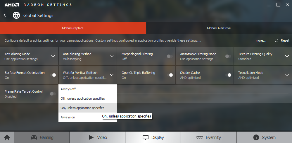 amd radeon settings frame rate target control