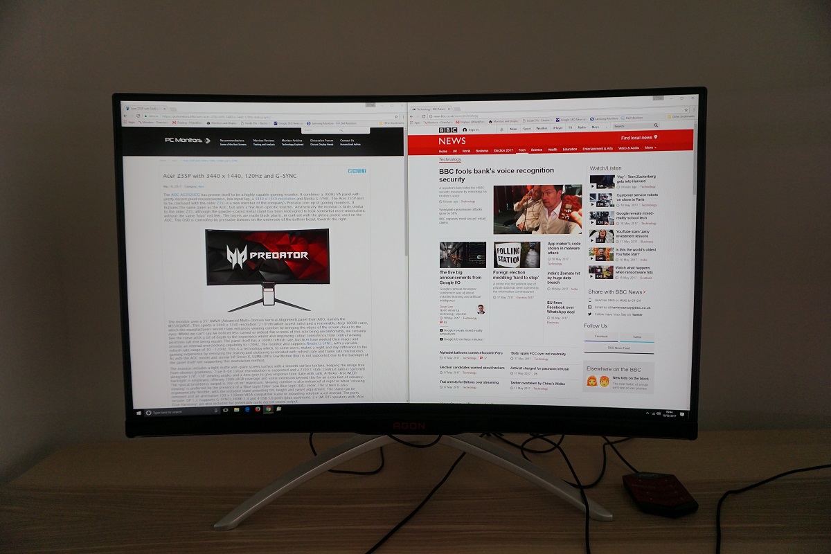 AOC AG322QCX Review PC Monitors