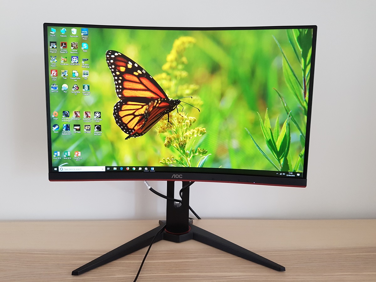 Aoc C24g1 Review Pc Monitors