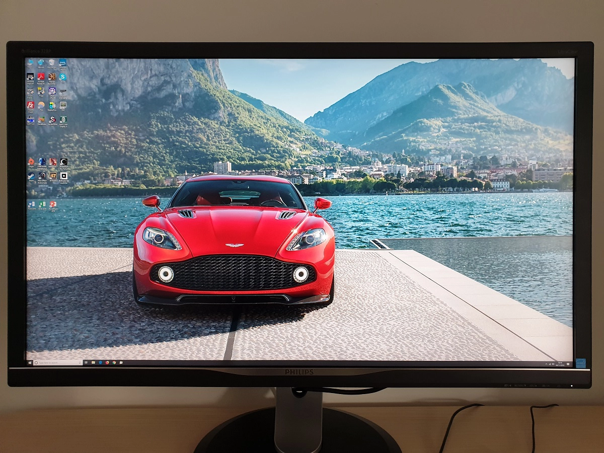 The UHD desktop