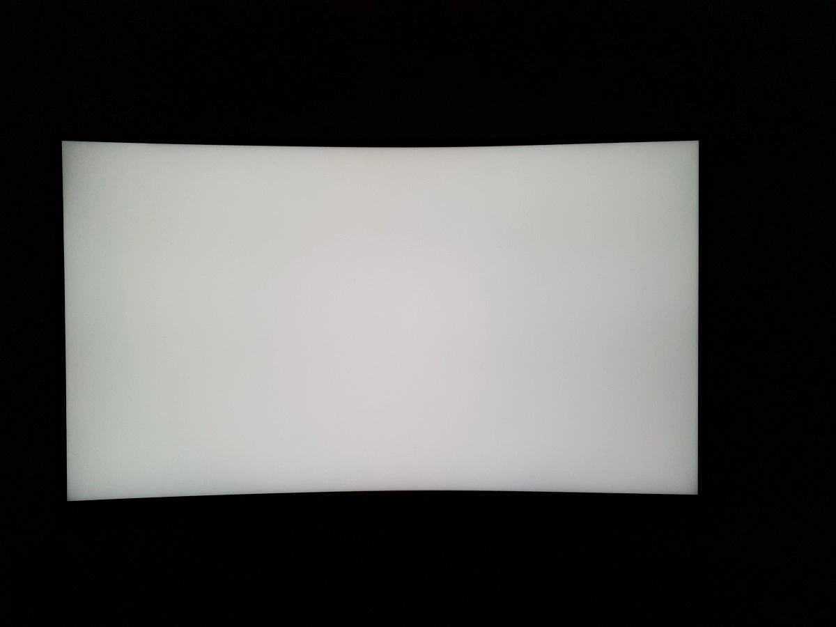 Monitor displaying medium grey shade