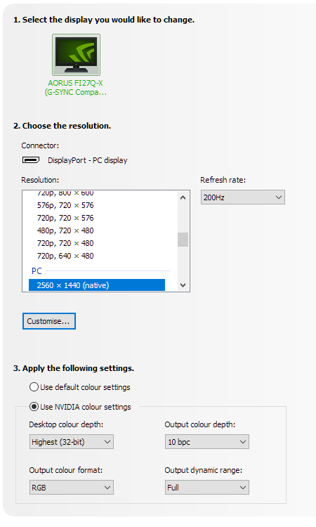 Gigabyte Aorus Fi27q X Pcmonitors Info