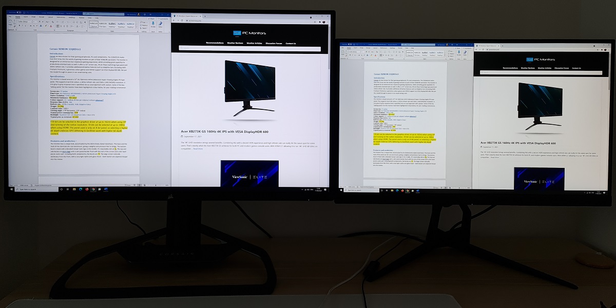 27 Inch Vs 32 Inch Monitor - Clear Comparison Demonstrated