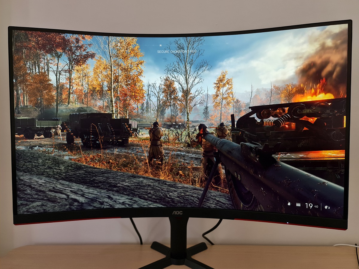 AOC CQ32G3SU: An affordable 1440p curved gaming monitor