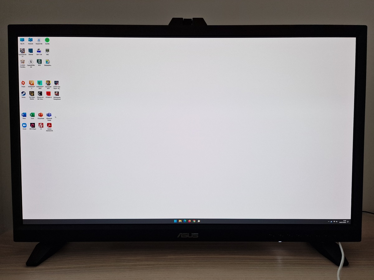The UHD desktop, 125% scaling