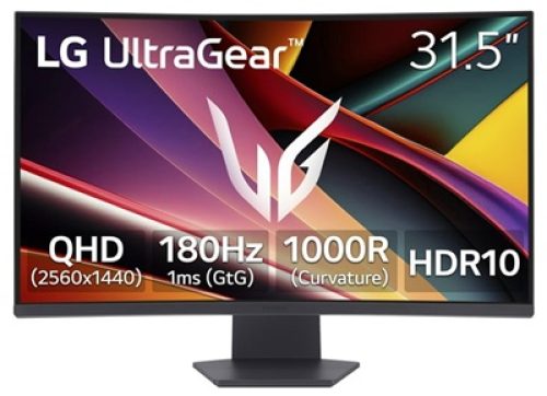 LG UltraGear 32G60WA-B 180Hz VA with steep curve