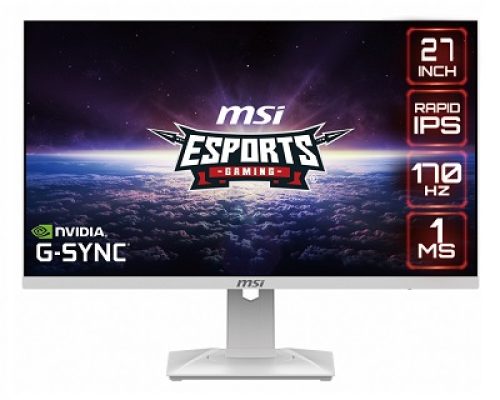 MSI G274QRFW 170Hz WQHD IPS model with white chassis