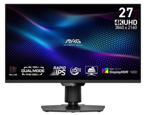 MSI MAG 274UPDF E16M 160Hz+ UHD 1152-zone Mini LED IPS